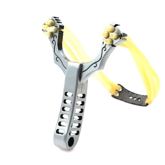 Wolike Aluminum Alloy Outdoor Hunting Slingshot Powerful Slingshot Bow Hunting Catapult With Rubber Band