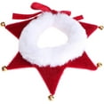 thumbnail image 1 of Collar navideño para mascotas, bufanda ajustable, collar para gatos y perros, accesorios de ropa para mascotas, adecuados para perros, gatos, cachorros y gatitos (talla L) JM ropa para mascotas, 1 of 5