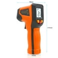 thumbnail image 3 of T400A T600A High Precision Infrared Thermometer, Water Thermometer, Baking and Kitchen Industrial Thermometer (T600), 3 of 7