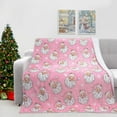 thumbnail image 3 of Santa Claus Christmas Throw Blanket 50x60 Inches - Soft, Lightweight, and Cozy Plush Blanket for Festive Holiday Decor, Perfect Xmas Gift, 3 of 6