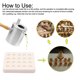thumbnail image 4 of Molde de cría de abejas 20 tazas fuertes espaciado de 11 mm herramienta de molde de copa de célula de abeja duradera reutilizable para jardín ANGGREK Otros, 4 of 8