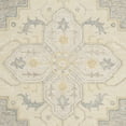 thumbnail image 6 of SAFAVIEH Micro-Loop Barnes Floral Bordered Wool Area Rug, Beige/Grey, 8' x 10', 6 of 7