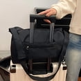 thumbnail image 6 of Nylon Gym Bag with Shoe Compartment Large Capacity Duffle Bag for Sports Travel and Daily Use, 6 of 6