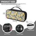 thumbnail image 7 of Jiueut Flower Lemon Stethoscope Storage Bag Storage Bags with Zipper Stethoscope Case for Nurse and Doctor Handle Bag with Stethoscope Case for Stethoscope with Extra Room, 7 of 7
