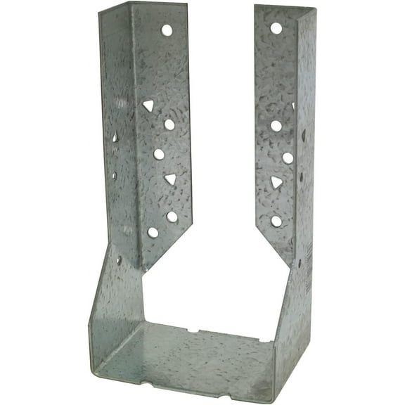 Simpson Strong-Tie HUC ZMAX Galvanized Face-Mount Concealed-Flange Joist Hanger for 4x8