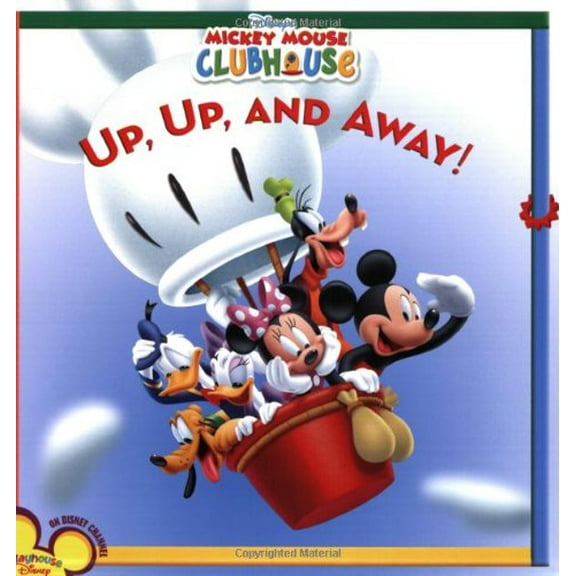 Pre-Owned Mickey Mouse Clubhouse: Up, Up, and Away! (Disney's Mickey Mouse Clubhouse (8x8)), 9781423106470, 1423106474, Paperback,