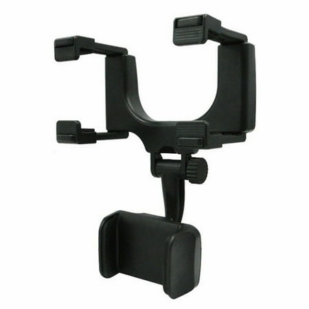 Car Rearview Mirror Mount Phone Stand Universal 360 Degree Hanging Smartphone Holder Phone Clip Bracket