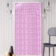 thumbnail image 1 of Nvzi Paquete de 2 cortinas de fondo de papel de aluminio de 39,37 x 78,74 pulgadas, serpentinas de oropel para decoraciones de fiesta de cumpleaños,fiesta de discoteca, rosa, 1 of 4