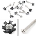 thumbnail image 2 of 10pcs REPAIR KIT Star nuts 1/4-20 screws For 1" OD tube Threadless Forks, 2 of 10