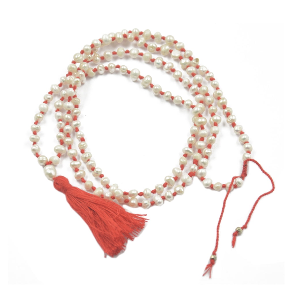 Ratnavali Jewels Quartz Multi Layer Strand Mala Beads Party Wear Necklace Jewelry Women RV3415 