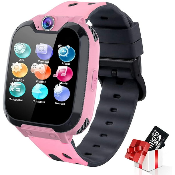 Universal - Montres intelligentes pour enfants et montres de jeu Montres  intelligentes pour enfants Carte SIM 2G Appareil photo Regardez les cadeaux  d'anniversaire des filles