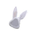 thumbnail image 2 of ziyahi Rabbit Ears Hat Caps Headgear with Earflaps for Cosplay Costume White, 2 of 8
