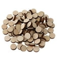 thumbnail image 2 of Rongfmy 4X 100 Pcs Mini Décorations Rondes en Bois Non Fini pour Art Bricolage 16mm, 2 of 9