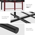 thumbnail image 5 of Metal Bed Frame Queen Size, Home Modern Queen Bed Frame with 12 Inch Platform, No Box Spring Needed, Metal Bedstead Queen, 1100lbs Capacity, Easy to Assemble, 5 of 7