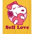 thumbnail image 3 of Peanuts - Self Love Belle - Toddler And Youth Short Sleeve Graphic T-Shirt, 3 of 6