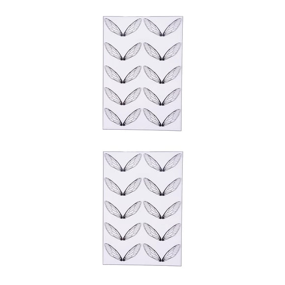 Injueey Adhesivo transparente buena viscosidad diferentes formas Paster hermosa artesanía para decoración del hogar álbum de fotos tipo 4 Type3 NO3
