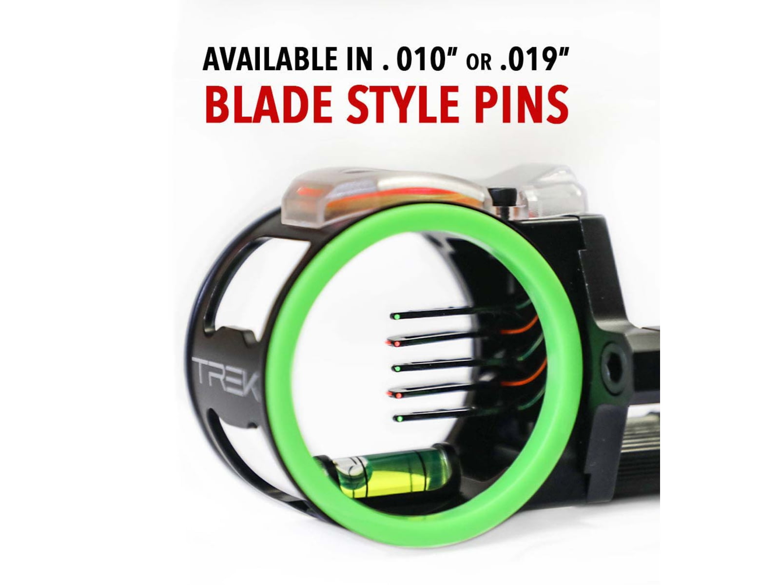 CBE Trek Sight, .010in Fiber, Left Hand, 3 Pin