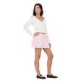 thumbnail image 3 of Forever 21 Women's Ivory Cozy Chic Relaxed Sweater, V-Neck Wrap Design for Cozy Fall Layering, L, 3 of 6