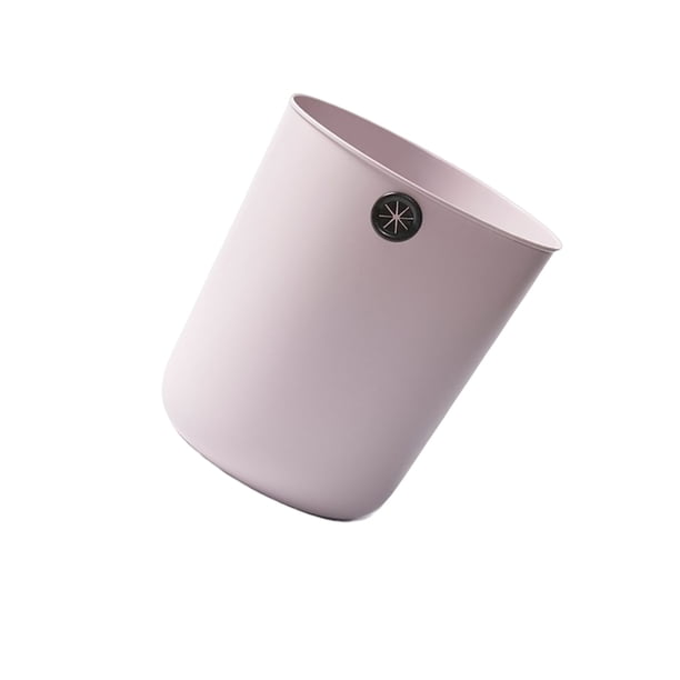 Naiovety Cubo de basura de PP de gran capacidad, cubo de basura para cocina, soporte de almacenamiento de basura, dormitorio, sala de estar, Almacenamiento y organización del hogar Violeta Largo