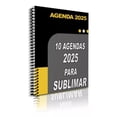 thumbnail image 1 of 10 Agendas Para Sublimar, Vinil, Serigrafia O Decorar, 1 of 8