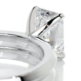 thumbnail image 3 of Bella Jewel 14K White Gold Plated Radiant Cut Solitaire Diamond Ring - 2.1 Ct Lab-Created Simulated Diamond - Gorgeous Engagement Ring for Women - Perfect for Birthdays, Anniversary and Celebrations, 3 of 3