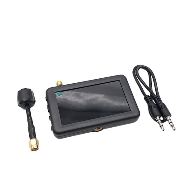 Mini 5.8G 40CH 3 Pulgadas LCD 480x320 Búsqueda Automática Monitor FPV Batería Incorporada para RC Multicopter FPV Drone Part