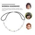 thumbnail image 3 of unbranded 2Ud Retro Plateado Con Cadena Y Para Mujer Accesorio De Fiesta, 3 of 8