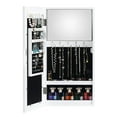 thumbnail image 3 of Zimtown Wall Mounted Mirrored Jewelry Cabinet Armoire Makeup Storage Organizer Wood Box, 3 of 13