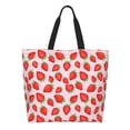 thumbnail image 1 of Easygdp Strawberries Bolsas Tote para Mujer, Bolsos de Hombro para Viaje, Bolsos de Mano de Gran Capacidad para Compras y Trabajo, 1 of 8