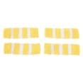 thumbnail image 5 of Unique Bargains Pack of 4 Dog Soft Knitted Socks Joint Protection Yellow White L, 5 of 7
