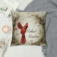 thumbnail image 2 of Nawypu  Cardinals Appear When Angels are Near Throw Pillow Cover Sofa Couch Christian Decoration Farmhouse Home Décor Wreath Cardinal Bird Decorative Pillowcase  Cushion Case,, 2 of 5