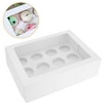thumbnail image 2 of Cupcake Box, Cake Boxes Fine Bracket For Wedding Birthday Party Desserts, 2 of 8