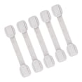 thumbnail image 3 of cerraduras de seguridad ajustables para cajones y refrigeradores, a prueba de bebés, para muebles, cocinas y hornos, color gris., 3 of 14