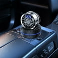 thumbnail image 4 of BAOPAI Solar Powered Automatic Rotary Car Air Freshener with Wheel-Design Decor for Dashboard and Center Console Provides Long Freshness Includes 0.17 Oz Refill Oil, 4 of 5