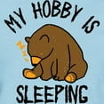 thumbnail image 3 of CafePress - My Hobby Is Sleeping Chill Grizzly Bear T Shirt - Women's Classic T-Shirt, 3 of 4