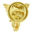 thumbnail image 3 of PinMart's Small Shiny Gold Cherub Angel Spiritual Religious Lapel Pin, 3 of 3