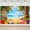 5x3FT, variant on Summer Hawaiian Beach Backdrop Tropical Flower Palm Leaves Surfboard Birthday Background Luau Aloha Birthday Party Decorations Banner Supplies Photo Booth Props