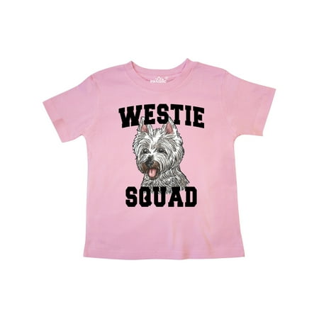 

Inktastic Dog Westie Squad Gift Toddler Boy or Toddler Girl T-Shirt
