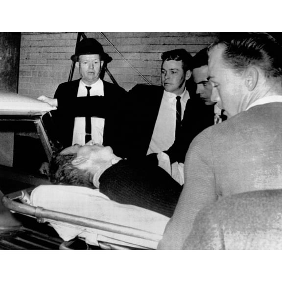 Dying Assassin Lee Harvey Oswald Is Placed In Ambulance After He Was Shot By Jack Ruby History