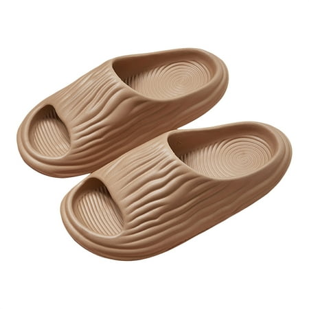 

Sprifallbaby Women Men Slipper Couple Solid Color Anti-Slip Indoor Outdoor Slippers for Summer Bathroom Shower