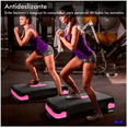 thumbnail image 2 of Step Banco Aerobics  Bloosom Ejercicio Fitness Crossfit Ajustable Gym Rosa Palido, 2 of 5