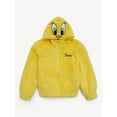 thumbnail image 5 of Justice Girl's Looney Tunes Hooded Fleece Jacket, Sizes XS - XL, 5 of 7