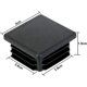 thumbnail image 2 of Tapa para pata de silla de 20 piezas, tapa de tubo cuadrado, tapa de poste cuadrado de plástico para patas de muebles/trampolín (30*30mm), 2 of 5
