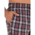 thumbnail image 3 of Fruit of the Loom Men's Raglan Short Sleeve T-shirt and Plaid Pajama Sleep Pant Set, Sizes S-2XL, 3 of 8