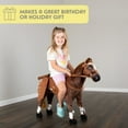 thumbnail image 3 of Ride On Stationary Cowboy Horse with Gallop and Neigh Sounds, 3 of 7