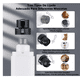 thumbnail image 3 of Lima Corta Uñas Eléctrico Mascotas MALUBERO NEGRO BLANCO, 3 of 5
