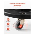 thumbnail image 3 of Trash Can Dolly - 20-55 Gallon Roller Base - Heavy Duty 500lbs Capacity - Lockable Wheels - Round Bin Mover - Multi-Functional Cart, 3 of 7