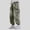 Khaki1, variant on Crunowin Big Boys And Girls Cotton Cargo Pants, Elastic Waist Multi Pockets Solid Color Everyday Pants Size 15