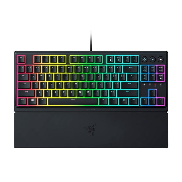 Razer Ornata V3 TKL Gaming Keyboard Mecha-Membrane Switches Classic Black (Renewed)