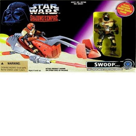Star Wars Shadows of the Empire Swoop Vehicle with Swoop Trooper Action Figure by Kenner